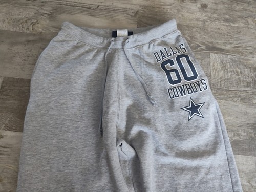 Dallas Cowboys Authentic Women's Gray Sweatpants Drawstring Size Large Logo NFL - Picture 5 of 16