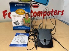 Plantronics S12 Corded Telephone Headset System with Charger and Manual KL