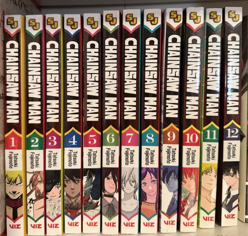 Chainsaw Man Manga Tatsuki Fujimoto Manga Series Volumes 1-12 English Edition