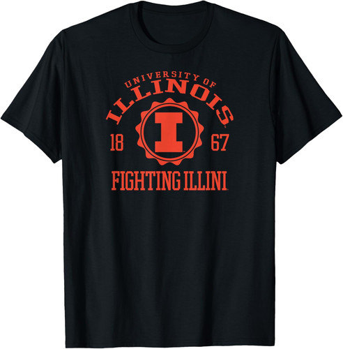 Illinois Fighting Illini Stamp 2026 Unisex T-Shirt