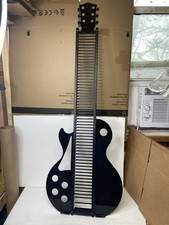 Vintage Atlantic Les Paul Guitar Shaped Music CD Holder Tower Rack 50 