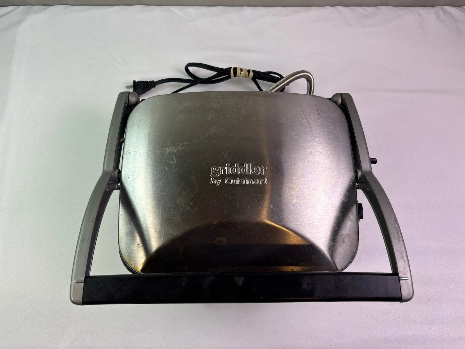 Cuisinart Griddler 5-in-1 Contact Grill Panini Press Sandwich Maker GR-4N
Opens in a new window or t