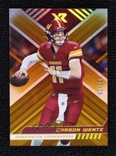 2022 Panini XR Gold 1/10 Carson Wentz #89 v9t