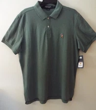 NWT U.S. Polo Assn. Luxury Feel Polo Shirt Men’s Size: Large Green