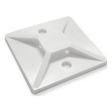 Zip Tie Mount Square Adhesive Cable Ties for Wire Clips Cable Management pack...