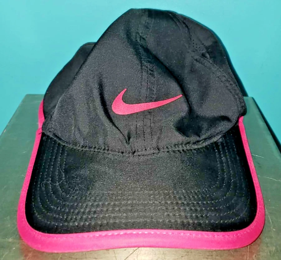 Nike Art Comes First Rare Hat Womens OS Featherlight Running Cap CQ9369-010 Nike Featherlight Dri-Fit Women main image 2