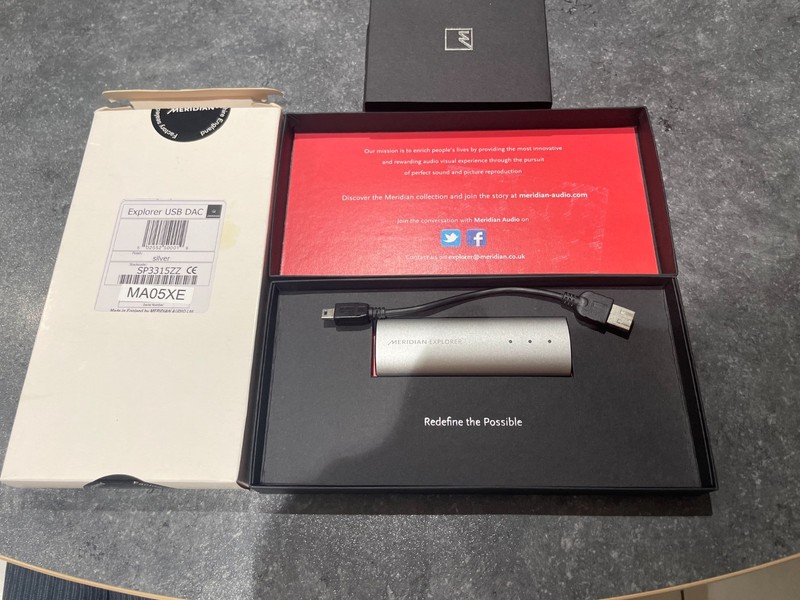 Meridian Explorer 24bit/192kHz USB DAC & Headphone Amplifier