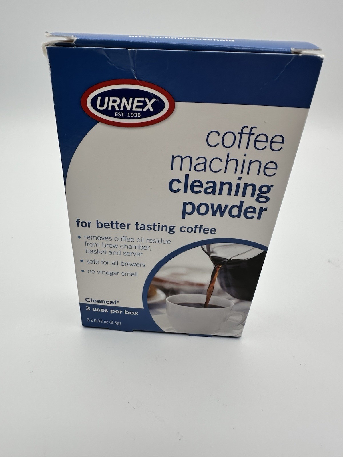 And Espresso Machine Cleaner Cleancaf Powder - 3 Packets - S