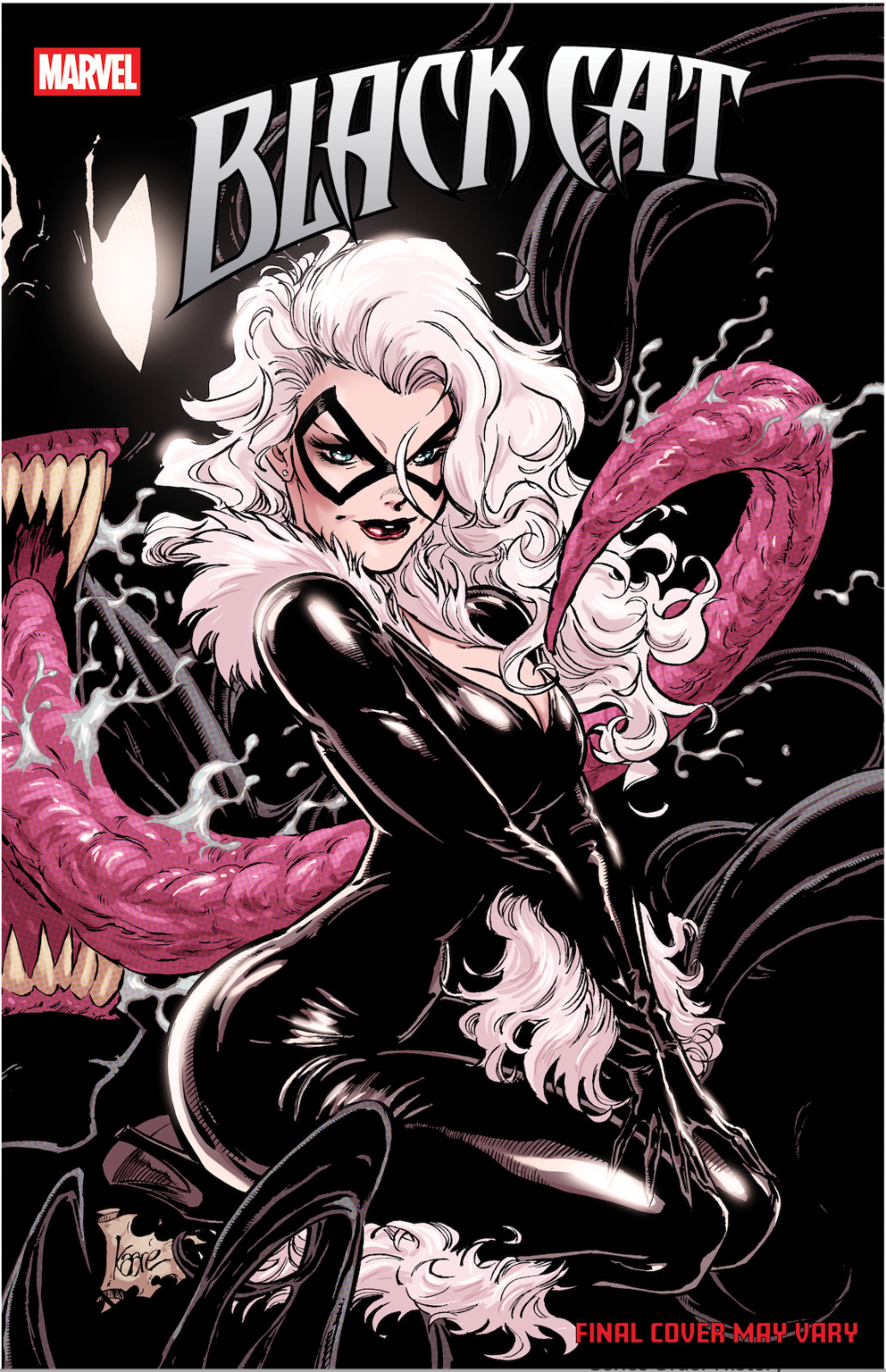 Black Cat #8 Kaare Andrews 2-Part Connecting Venom Variant 3/11/26 Marvel Comics