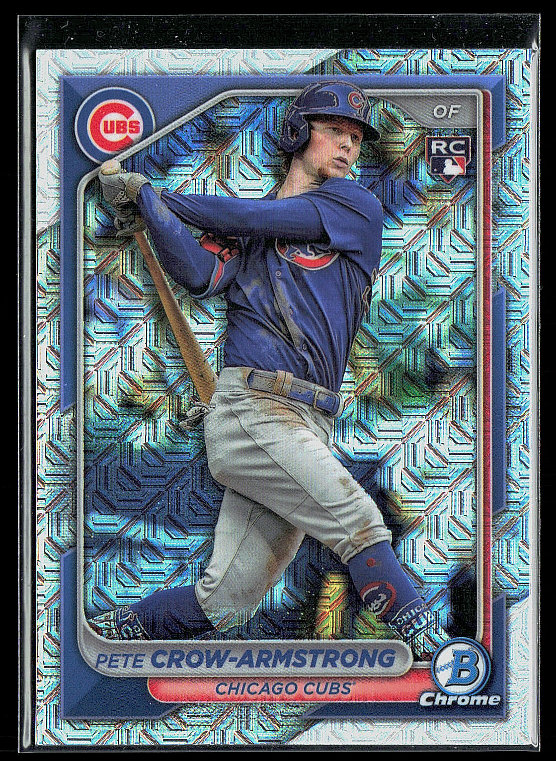 2024 Bowman Chrome - Pete Crow-Armstrong #45 Mojo Refractor (RC)