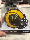 St. Louis Rams Isaac Bruce Signed Mini Helmet, Eclipse Alternate, BAS Certified.