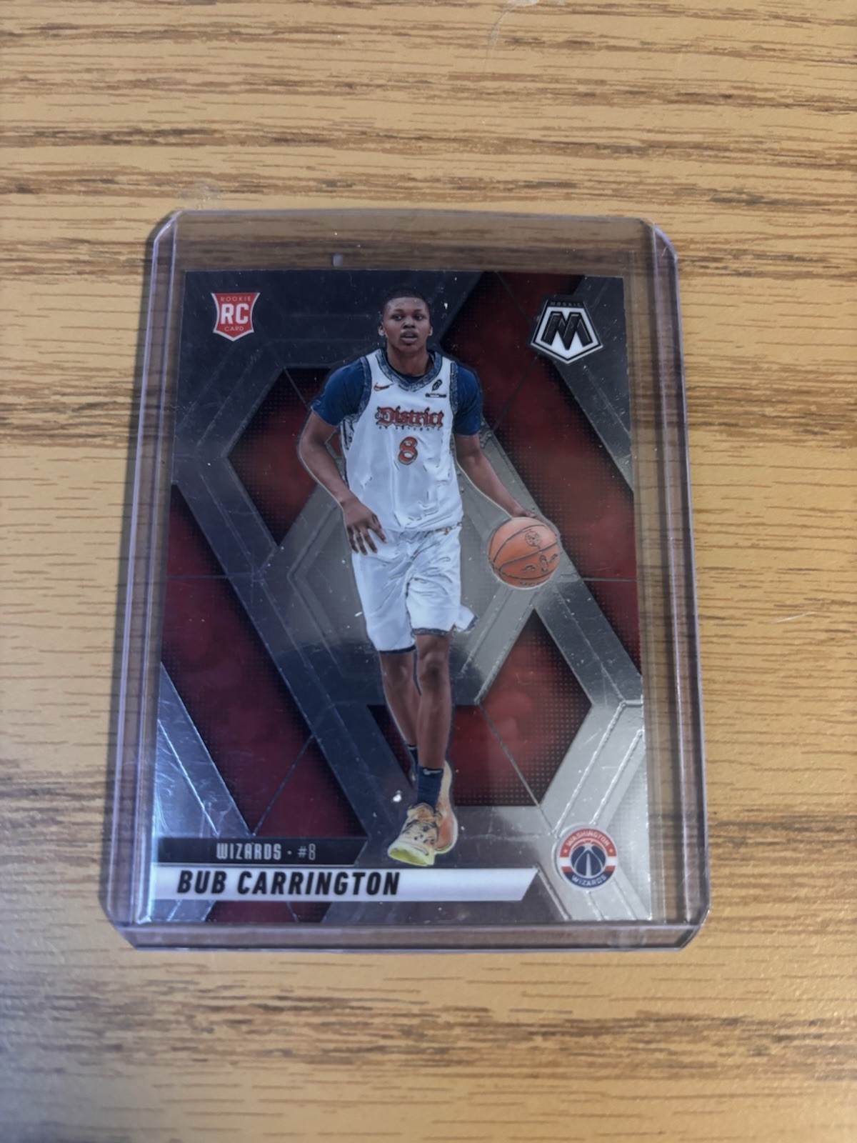 2024-25 Panini Mosaic - Rookies Bub Carrington #206 (RC)