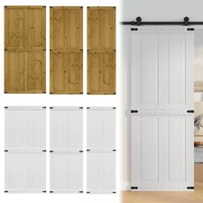 Scheunentür Schiebetür Zimmertür Holzschiebetür Holztür Massivholz Kiefer 70-100