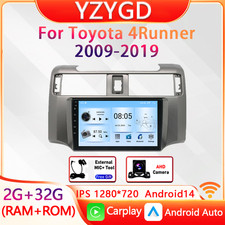 For Toyota 4 Runner 2009-2019 CarPlay Car Radio GPS Player Screen Android Stereo