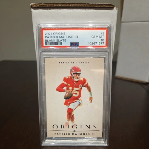 2024 Origins Patrick Mahomes Blank Slate #9 GEM 10