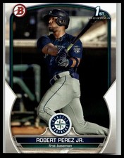 2023 Bowman #BP-124 Robert Perez Jr. 1st Bowman Seattle Mariners