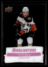 2022-23 Upper Deck Series 2 Highlighters #HL-25 Trevor Zegras