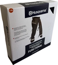 Husqvarna 587160702 Functional Protective Chainsaw Chaps 36" - 38" (New in Box)
