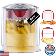 French Fry Cutter, Professional Home Style Onion Chopper, Vegetable Chopper D