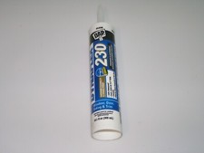 Dap DYNAFLEX 230 CLEAR Silicone Door Trim Window Sealant 10.1 oz. 18304