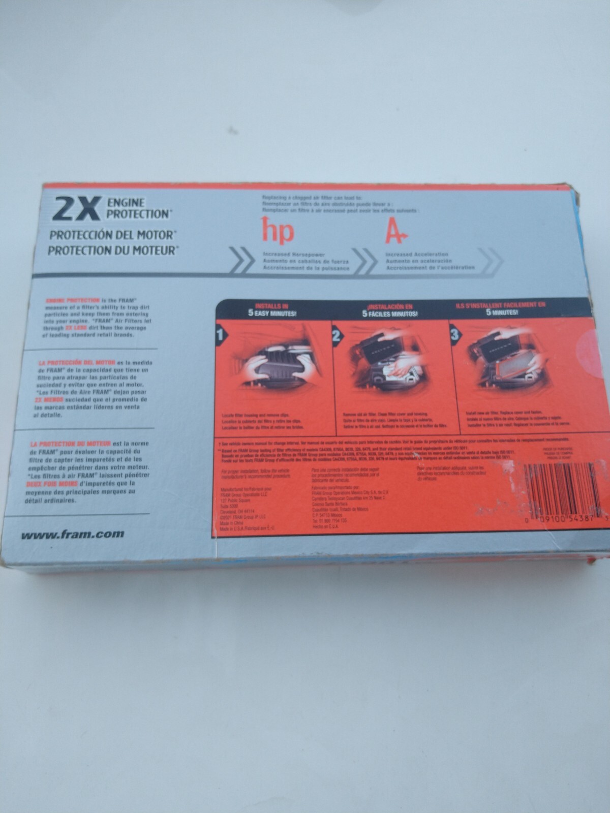 FRAM CA10677 Extra Guard Panel Air Filter for sale online eBay