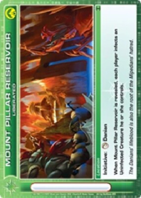 Chaotic Mount Pillar Reservoir Liberated 188/200 AU 1st Edition Foil Rare