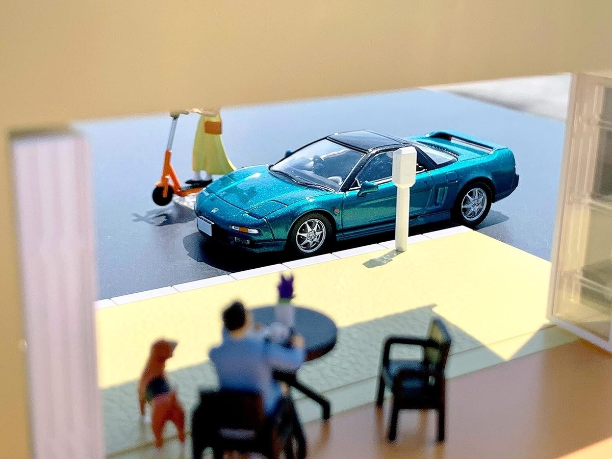 Tomica Diocolle Honda NSX Japan Coffee Shop Figures Set Metal