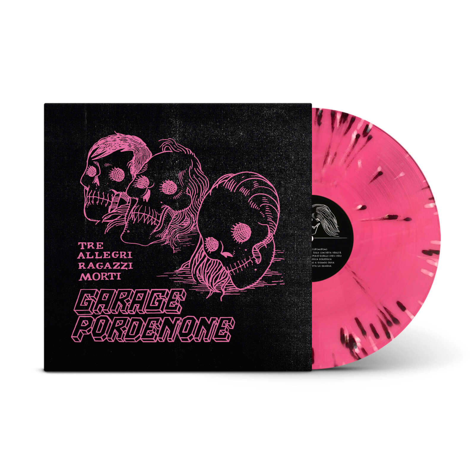 Tre Allegri Ragazzi Morti Garage Pordenone Vinyl LP 180 Gr. Colored Splatter