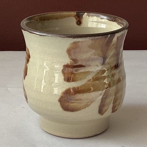 Vintage Japanese Handmade Pottery Cup, Unmarked - Picture 4 of 8