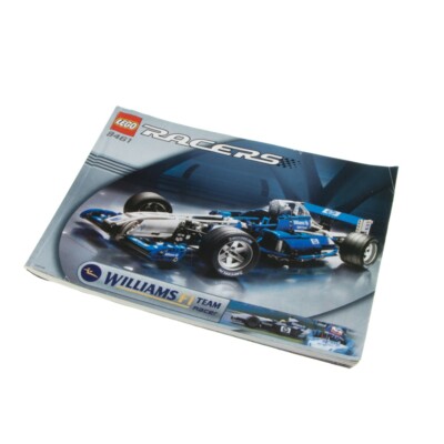 1x Lego Technic Set Car Williams F1 Team Racer Race Car 8461 BA