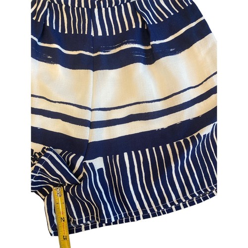 Lulu's Blue and White Striped Tie-Front Womens Strapless Romper Size XS NWT - Picture 10 of 12