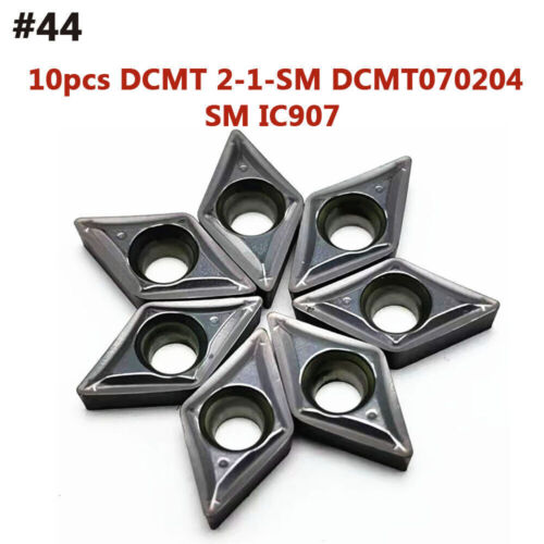 10Pcs Wendeschneidplatten für ALU Stahl oder Edelstahlbearbeitung DCMT/CCMT/RPMT - Bild 110 von 126
