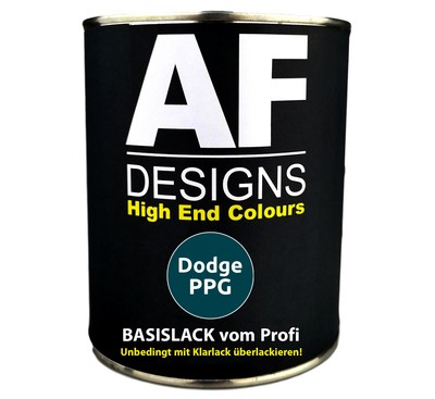 0,25L Autolack für Dodge PPG Dark Spruce Metallic spritzfertig