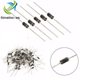 50pcs/lot In Line Rectifier Diode 1N4001 1N4002 1N4004 1N4007 DO 41 1A - Foto 9