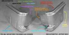 1957 1958 1959 1960 Ford F100 Truck Inner Cab Corner 408. Pair--ems Automotive