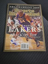 Sports Illustrated LA Lakers NBA Champs 2009 Commemorative Issue Kobe Bryant MVP