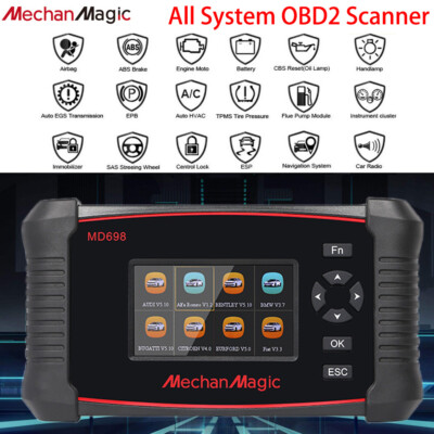 New  Auto OBD2 Scanner TPMS Code Reader Prox Car Bidirectional Diagnostic Tool