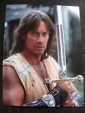 KEVIN SORBO signed Autogramm signiert auf 30x40 cm "HERCULES" Foto LOOK
