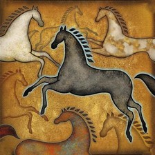 Ceramic Backsplash Tile Mural Horse Animal Kitchen/Bathroom - Southwest Horse 3
