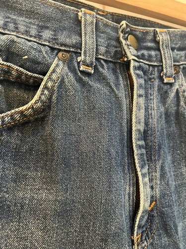 Vintage 60s 70s Handmade Kids Slim Flared Denim Jeans USA Bell Bottom - Picture 6 of 13