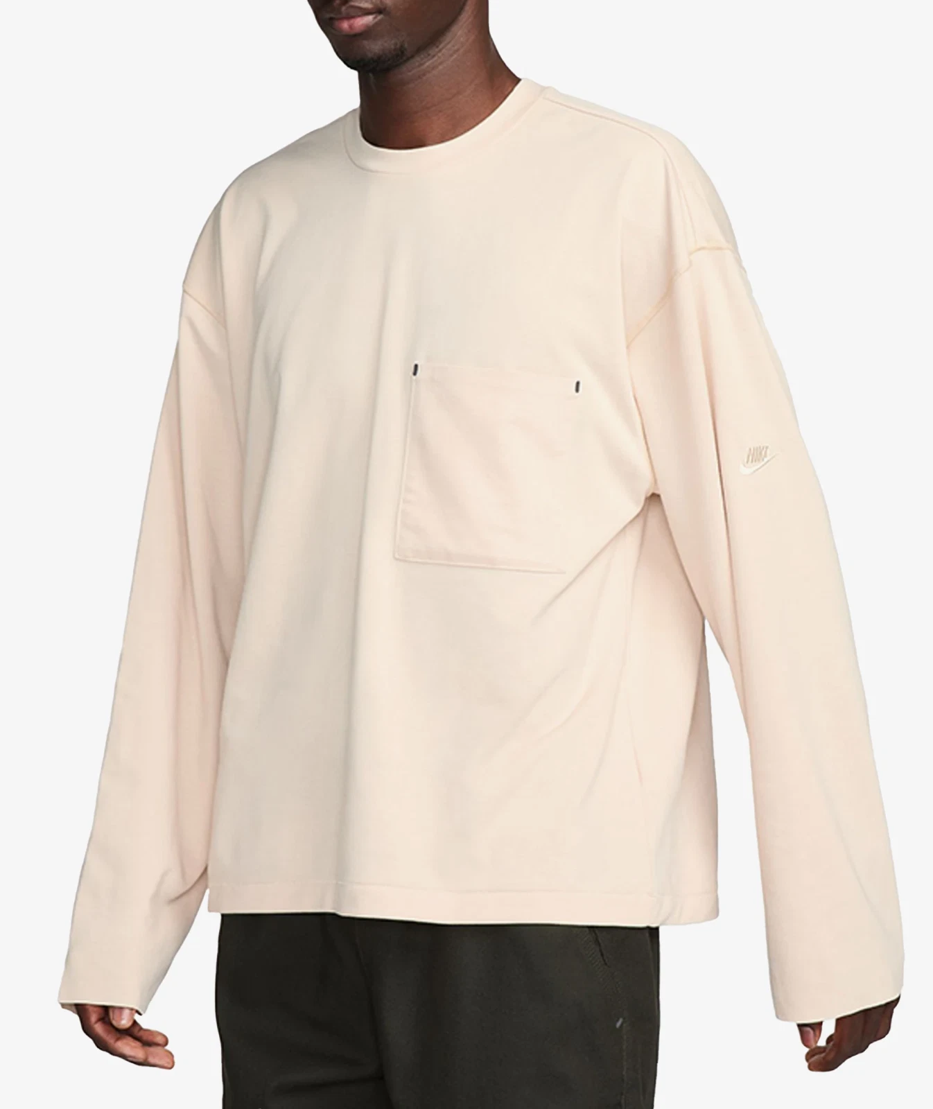 Nike Mens Tech Pack Long Sleeve Shirt 2XL Cream Sanddrift Training FB7819‑126