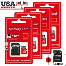 Micro SD Card 64GB 128GB 256GB 512GB 1TB Micro SD Memory Card TF Adapter Lot