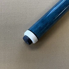 Pechauer JP USA No Wrap Turquoise Stained Pool Cue