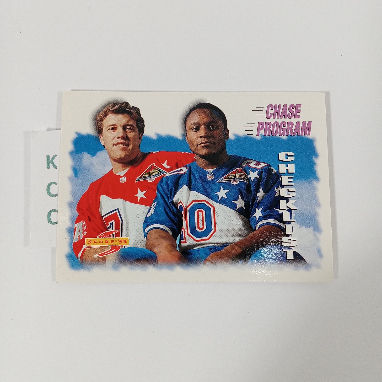 1995 Pinnacle Score #235 Checklist #1(of 9)