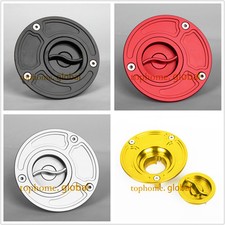 Cubierta del tanque de combustible con tapa de gas CNC para FJR1300 R6/R6S R1 FZ6/FZ6R YZF R3 V-MAX FZ16 R15