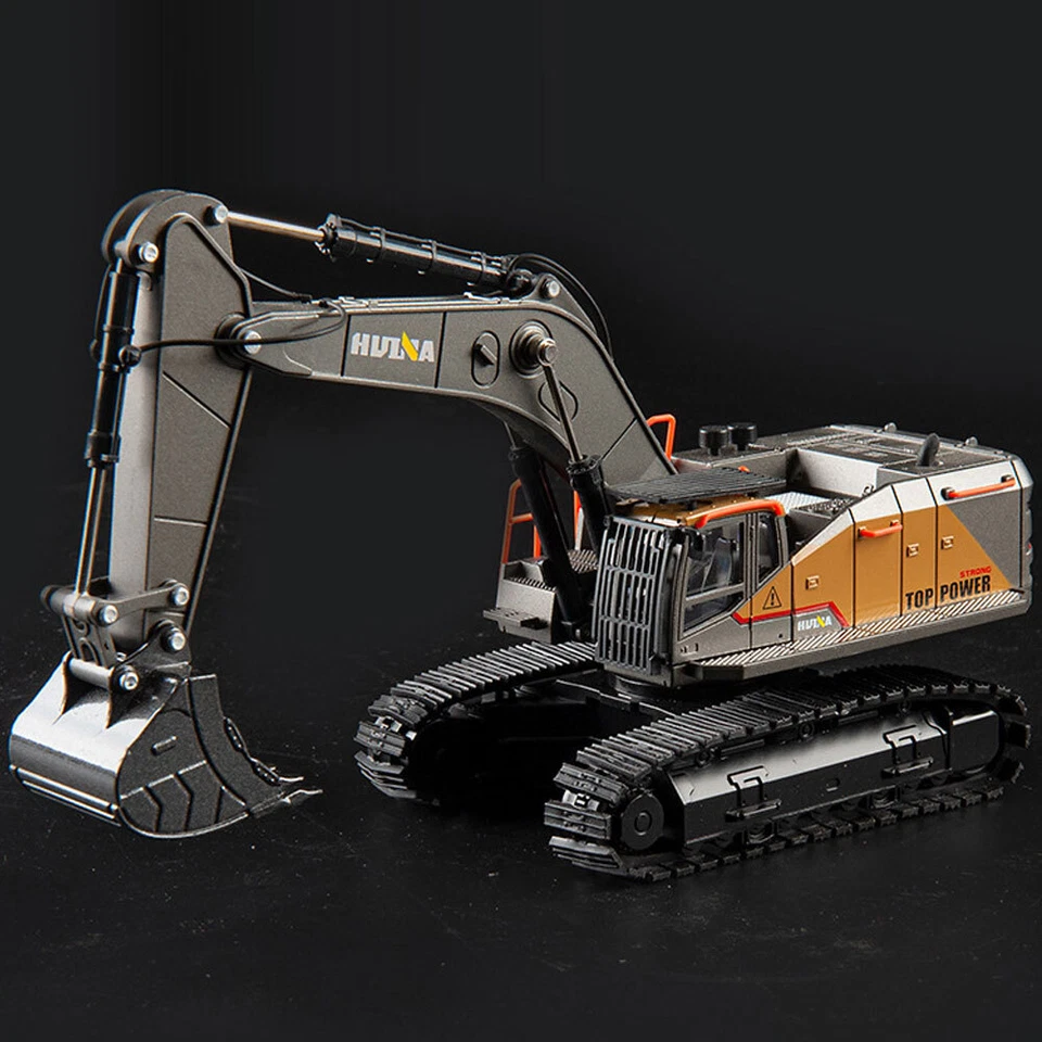 1/50 Scale Excavator Truck Toy Construction Vehicle Model Diecast Boys Toys Gift - Image 4 of 4