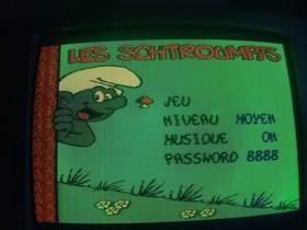 Les Schtroumpfs - Nintendo NES - FRA - Complet