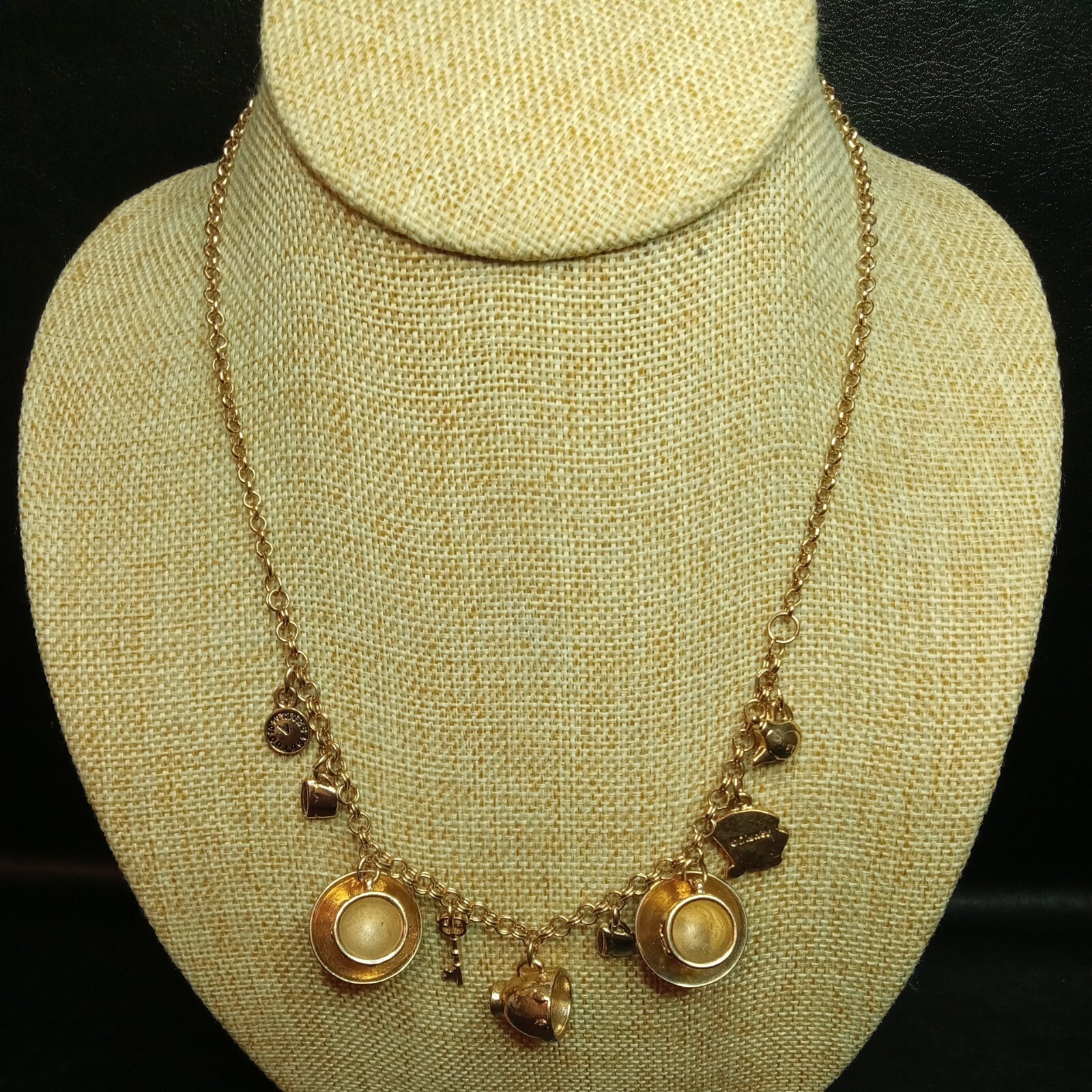 DISNEY Beauty And The Beast Charms Necklace. 7659 - image 1