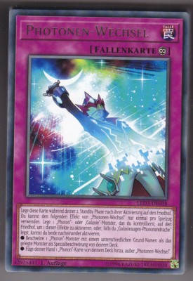 Yu-GI-OH Photonen Wechsel Rare LED3-DE038 NEU!