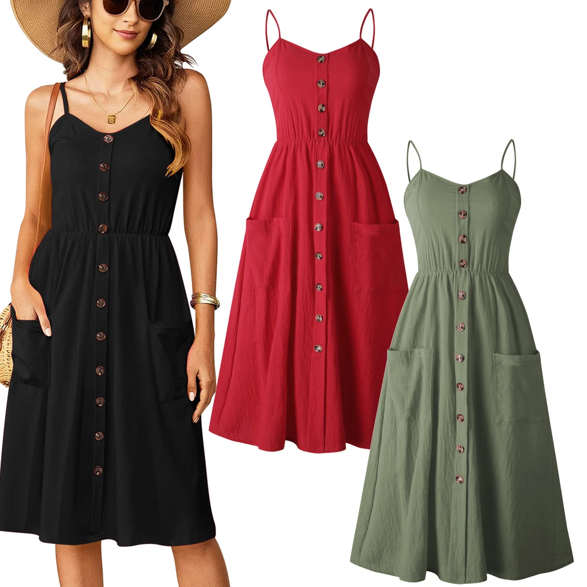 a line summer dresses